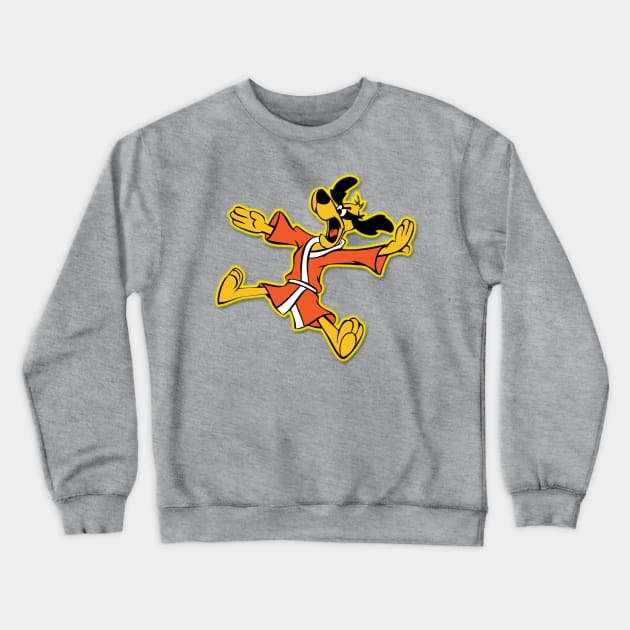 Hong Kong Phooey - High Karate Crewneck Sweatshirt by G. Patrick Colvin